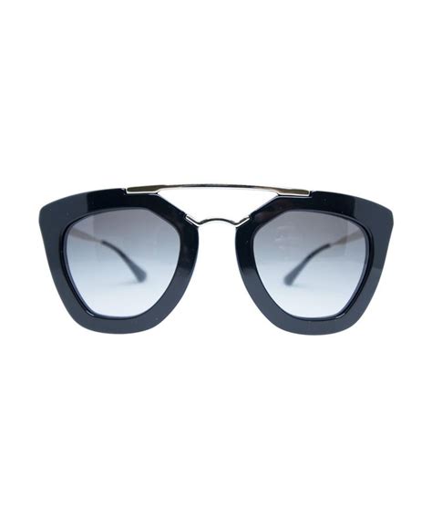 prada pr 09qs cinema sunglasses 1ab0a7 black|Prada PR 09QS CINEMA 1AB0A7 Sunglasses in Black.